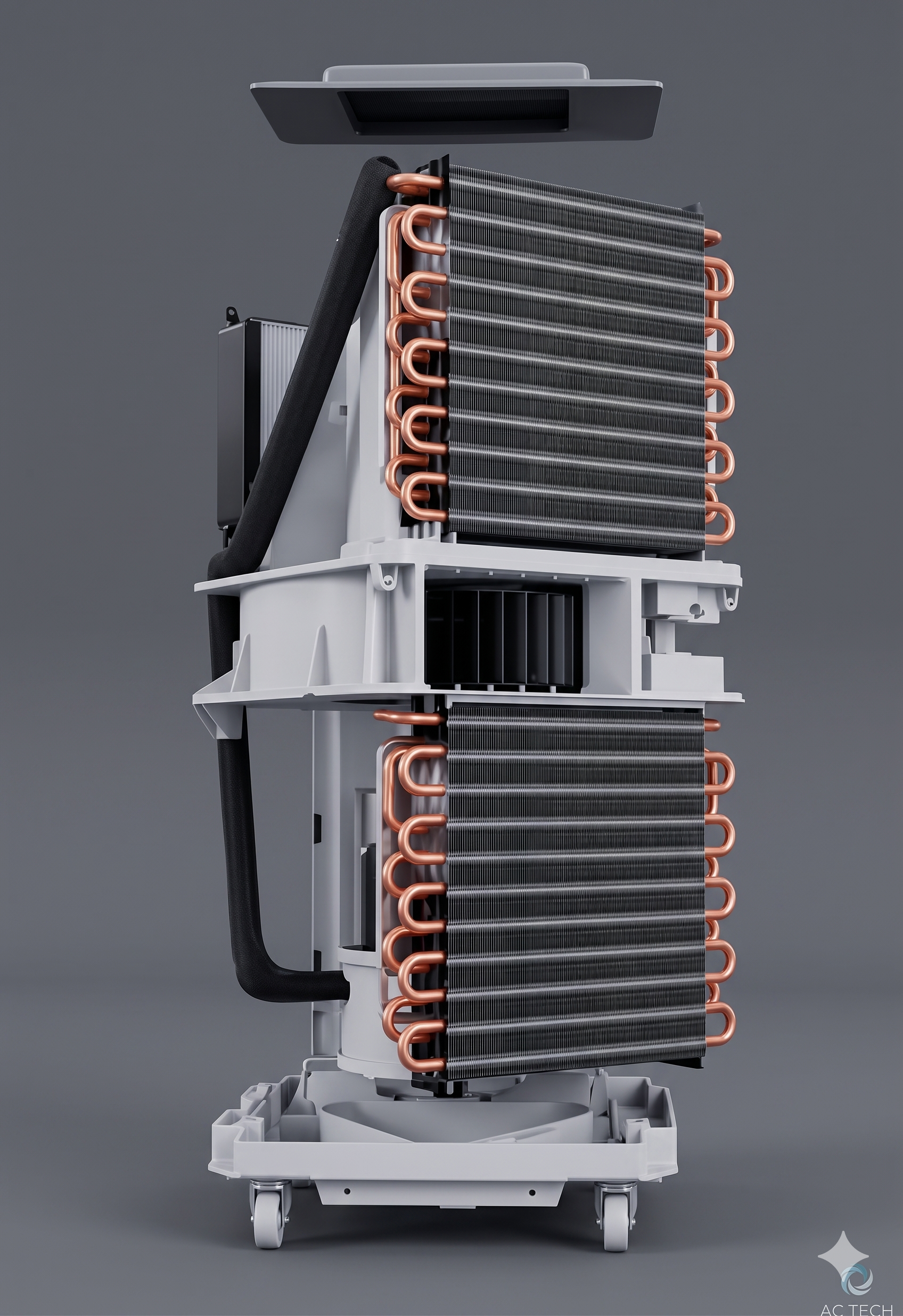 Arcticon Cuboid internal cooling coils — R-32 refrigerant evaporator fins